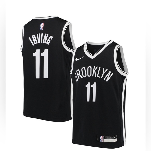 Kyrie Irving Brooklyn Nets Swingman Jersey Icon Edition Black Nba men’s s xl 3x - Picture 1 of 6